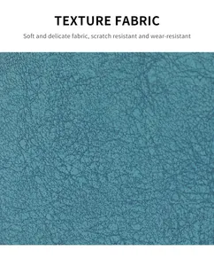 Detailed macro view of peacock blue scratch-resistant texture fabric for travel passport wallet