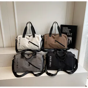 Bolsa de Viaje Grande Impermeable Con Compartimento Para Zapatos Mujer Hombre Separación Seco Húmedo Deporte Gimnasio Bolsa de Fin de Semana