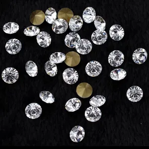 Decorazioni per torte con strass di cristallo e base in metallo su velluto nero