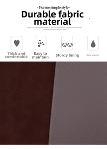 Detail of durable frosted leather fabric showing water resistance and thick texture