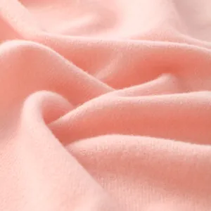 Écharpe en cachemire synthétique rose pour femme avec texture brossée et douce