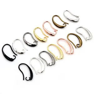 Ganci per Orecchini in Rame Puro Stile Francese Monachelle Galvanizzate Componenti per Gioielli Fai da Te Creazione Artigianale