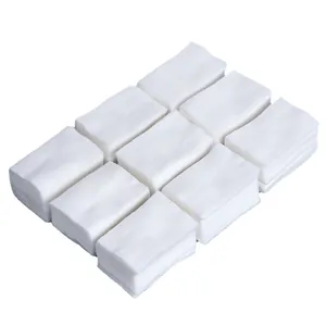 Salviette per unghie senza pelucchi 450 pezzi, dischetti di cotone bianco professionale