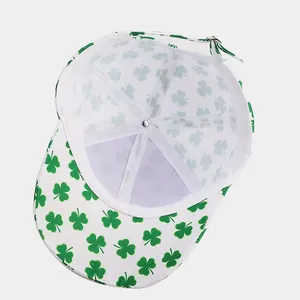 Detail view of the baseball cap's white inner lining, stitching, and metal buckle