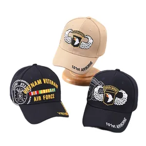 Tactical baseball cap featuring heavy embroidery of 101st Airborne and Eagle designs