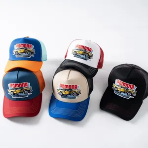 Vari cappelli trucker vintage Pomona Raceway California con rete posteriore traspirante