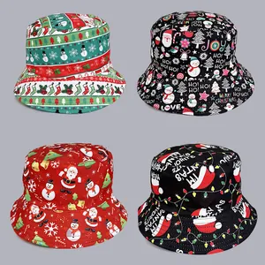 Cappello da Pescatore Donna Uomo Natale San Patrizio Stampa Poliestere Protezione Solare Festa Pescatore Casual All'aperto