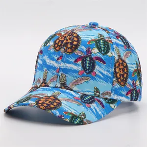 Unisex Digital Print Baseball Cap Personalized All-over Pattern Adjustable Sun Hat Polyester Streetwear Snapback Hat For Men Women