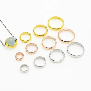 S925 sterling silver hollow bead frames for jewelry making in gold and silver finish