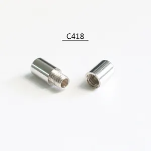 S925 sterling silver screw clasps for DIY jewelry necklace and pearl bracelet connecting