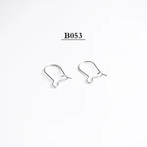 S925 sterling silver French ear hooks DIY earring finding accessories for jewelry making