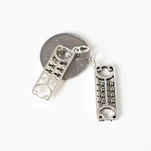 Pendentif boulier en argent sterling S925 pour bijoux DIY avec pièce de référence de taille