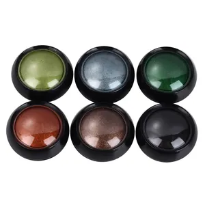 Coffret de 6 poudres à ongles chromées métallisées avec effet miroir ultra brillant