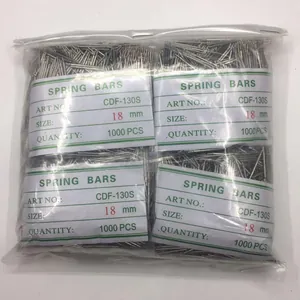 Stainless Steel Watch Spring Bars For Watch Band Link Pins Repair Tool Kit Universal Watchmaker Accessories Silver