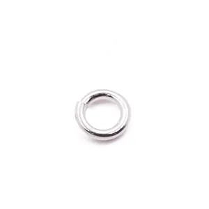 S925 sterling silver open jump rings for DIY jewelry making and connecting accessories
