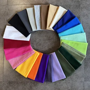 Women Knitted Headband Soft Elastic Solid Color Yoga Fitness Hair Band Sport Sweatband Simple Daily Fashion Hair Accessories