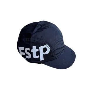 Casquette sport séchage rapide à bord court avec lettrage ESTP pour randonnée et running