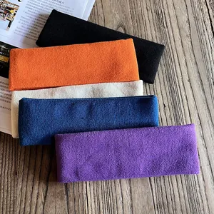 Lot de 5 bandeaux de sport élastiques multicolores pour le fitness et le yoga