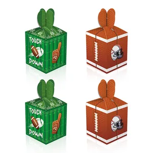 Emballage Cadeau de Bonbons à Thème Rugby Football Américain pour Célébration Super Bowl Fans de Sport