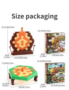 Detailed size packaging view of dinosaur ice breaking and wall demolition puzzle toys
