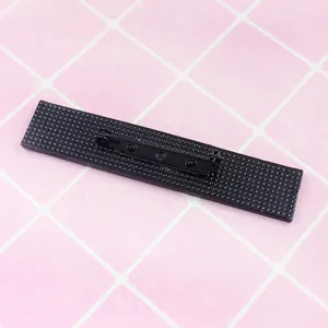 Creative Photoshop toolbar enamel pin with black textured back and secure metal pin clasp