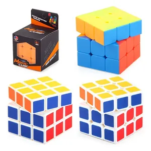 Professional Smooth 3x3 Speed Cube Puzzle Toy For Kids Adults Brain Teaser Educational Game Stress Relief Toy School Gift