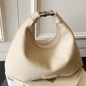 Borsa Hobo in Pelle PU a Grana di Litchi Vintage per Donna Borsa a Secchiello Casual per Pendolari Con Ciondolo a Stella Borsa a Tracolla