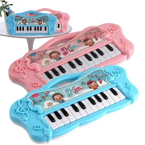 Portable 22 Keys Kids Electronic Piano Toy Musical Enlightenment Keyboard For Early Education Learning Boys Girls Gift