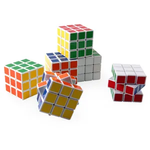 Classic 3x3 speed cube set with smooth rotation for educational toy puzzle play