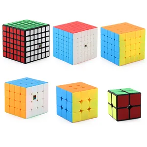 MoYu Meilong puzzle cube set from 2x2 to 7x7 with frosted finish for speed training