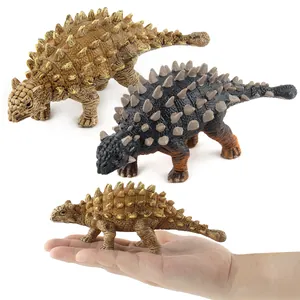 Realistic Ankylosaurus Saichania Dinosaur Model Toy Simulation Prehistoric Animal Figurine For Kids Education Home Decor Plastic