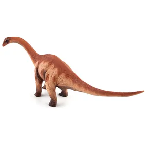 Textura de piel detallada de un modelo realista de dinosaurio Diplodocus