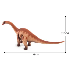 Modelo detallado de dinosaurio Diplodocus con textura de piel, mide 33 cm por 12,5 cm