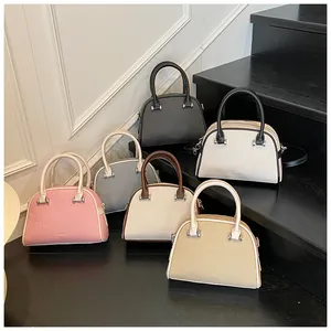 Collection de sacs Boston tissés en six couleurs élégantes pour le bureau