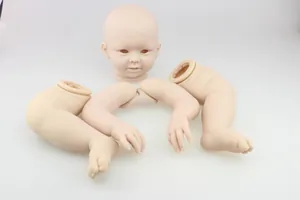 Détails des membres et tête en vinyle non peints pour kit de poupée Reborn Bonnie