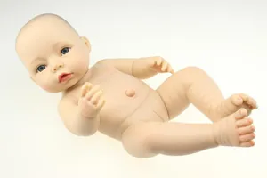 Macro detail of lifelike silicone newborn doll skin texture and anatomical features