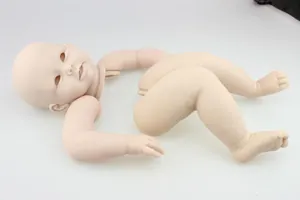 Kit de poupée Reborn Bonnie non peint comprenant tête, bras et jambes pour projets de bricolage