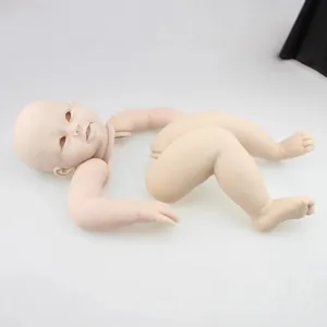 Kit de poupée Reborn Bonnie non peint avec tête et membres en vinyle pour DIY
