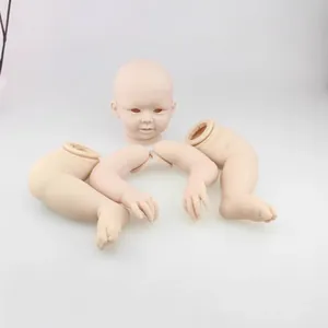 Kit poupée Reborn Bonnie DIY avec tête, bras et jambes en vinyle non peint pour montage