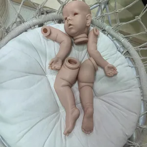 22-inch Liam reborn doll kit with lifelike soft vinyl head and full limbs for DIY