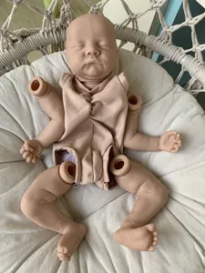18 Zoll Reborn-Puppenbausatz Levi mit weichen Gliedmaßen und Stoffkörperteilen