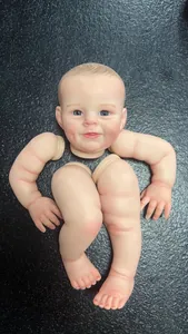 Detailliertes DIY-Set für 55cm Reborn Baby-Jungen mit bemalten Kopf und Gliedmaßen für Shaya