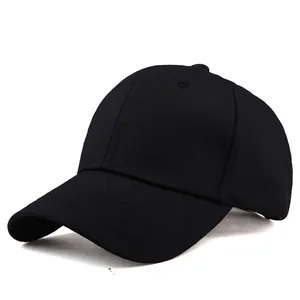 Unisex Solid Color Cotton Baseball Cap Adjustable Outdoor Sun Protection Casual Sport Hat For Men Women