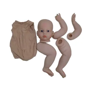 DIY 28-inch painted reborn baby doll kit with vinyl head limbs and cloth body