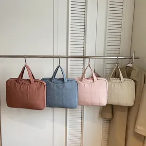 Sacs pour ordinateur portable matelassés en quatre couleurs avec tissu en nylon