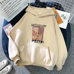 Damen Casual Cartoon Katze Druck Kapuzenpullover Locker Fleece Gefütterter Hoodie Langarm Pullover Jacke Für Herbst Winter