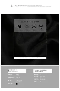 Detailed macro view of soft, breathable black knit fabric texture for summer T-shirt dress