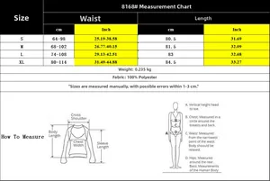 Size chart for floral ruffle skirt showing waist and length measurements in cm and inch
