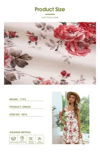 Detailed macro view of red rose floral fabric texture and garment care label instructions