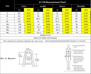Detailed size chart for cropped hoodie showing S to 4XL measurements in cm and inches